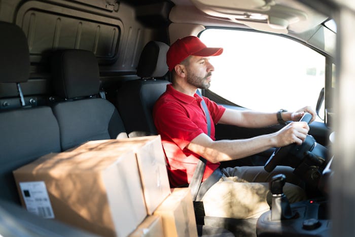 Delivery professional available on WorkPal