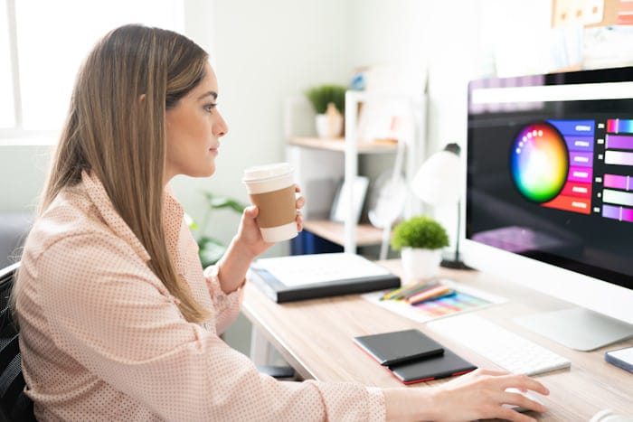 Graphics designer growing a service business